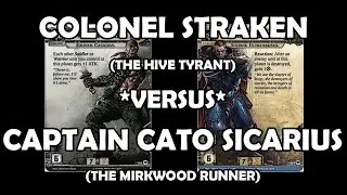 Colonel Straken versus Captain Cato Sicarius - Warhammer 40,000: Conquest