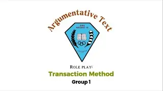 ARGUMENTATIF TEXT: Transaction Method by Group 1