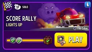 Score Rally Lights Up 🌈 Score 12000 Easy Win Trick Match Masters Today's Solo Challenge Complete 💯✅