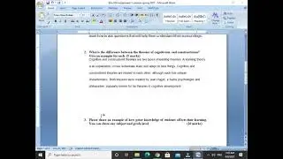 Edu 654 Assignment 1 solution spring 2021