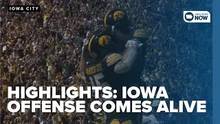 Iowa suffers a slow first half, but the offense comes to life in an explosive shutout win
