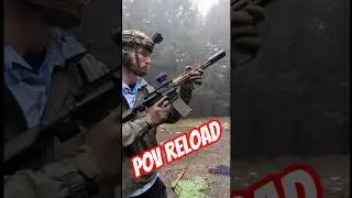 Drilling Reloads Until It's Muscle Memory #training #ar15 #shorts #airsoft #military #tactical