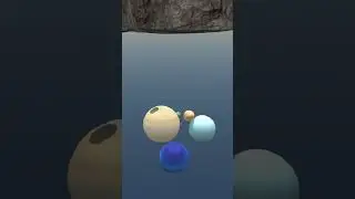 Planet Bouncing | Solar System Size Comparison in 3D