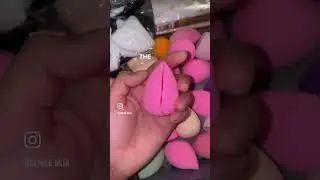 Beauty sponge hack! Must know 😍 | ig @denise.mua