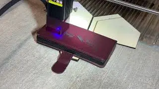 Beautiful butterfly engraving on mobile cover