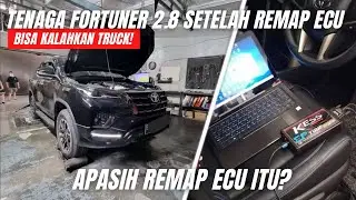 MANTAB!! Fortuner 2.8 Remap ECU Tenaganya Jadi Gila!