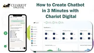 How to Create a WhatsApp Chatbot for Travel Agency | Chariot Digital Bot Flow Tutorial