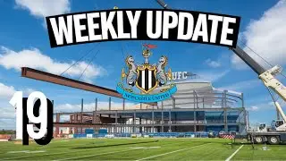 NUFC Fan Zone construction progress! weekly update part 19