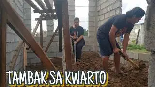 KWARTO SA DREAMHOUSE SISIMULAN NA LAGYAN NG PANAMBAK