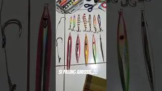 Metal jig warna pavorit ikan #fishing #metaljig @Min_1Rek