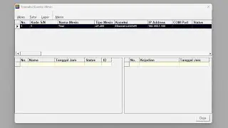 3. Cara Download Data Karyawan & Absensi Di Software Offline Biofinger Clock