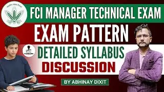 FCI Manager Technical Syllabus 2024 | FCI Manager Technical Exam Pattern  & Syllabus 2024 | FCI 2024