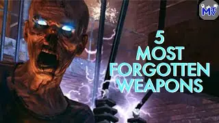The Top 5 Most FORGOTTEN Treyarch Zombie WEAPONS!