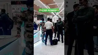 🇮🇳central industrial security force#air port#cisf#cisf police #all india police#cisf power