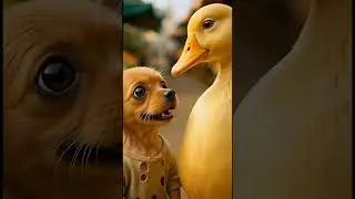 A Dog Adopted a Baby Goose 🥺 | Heart Touching Animal Story