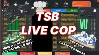TSB Live Cop - Nike Dunk High X Carpet Company, Nike Air Max ST. Patrick's Day * $1,000+ Profit *