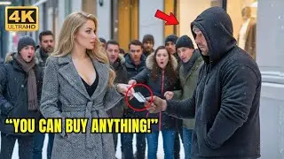 Billionaire Gave Her Credit Card To A Homeless Single Dad To Test Him - What He Bought Broke Her....
