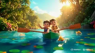 Row Row, Pat-a-Cake & 5 Hens | Melo Bello 3D Rhymes