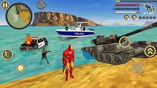 Rope hero vice town | rope hero gameplay | Android gameplay |