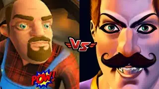 Scary Stranger 3D Vs Scary Neighbor 3D Strange Teacher House #1 - Horror Gameplay