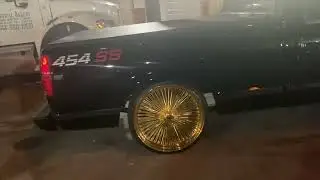 Chevy 454 ss pickup truck on 24s Daytons 