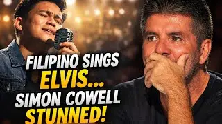When a Filipino Starts Singing Elvis&hellip; Simon Cowell FREEZES 😱 | Most Emotional AGT Audition EVER