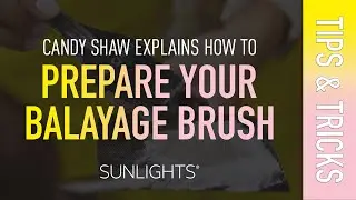 How To: Prepare Clay Lightener on Your Balayage Brush | Sunlights & Candy Shaw