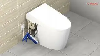 TDM.VN | Hướng dẫn cách lắp đặt bồn cầu Toto Neorest AS CS921VT TCF85510GAA & RS CS921VT TCF83410GAA