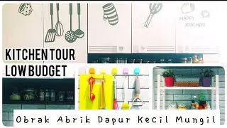 KITCHEN TOUR | KITCHEN TOUR INDONESIA | Dapur Low Budget