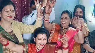 घर में कीर्तन भजन में किया सबने बहुत सुंदर डांस ❤❤❤