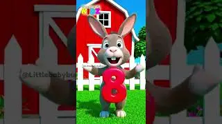 Learn Number 1 with the Happy Cow! 🐮1️⃣ #preschool