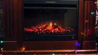 (1 Hour) Yule Log + Christmas Music | Donald Louch