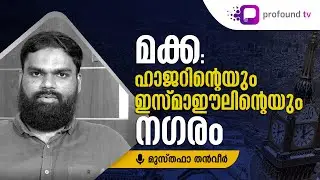 മക്ക: ഹാജറിന്റെയും ഇസ്‌മാഈലിന്റെയും നഗരം | Musthafa Thanveer | Seerah Series Ep 3