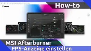 MSI Afterburner FPS-Anzeige aktivieren &ndash; Schritt f&uuml;r Schritt erkl&auml;rt! 🎮📊 CPU/GPU Auslastung (2025)
