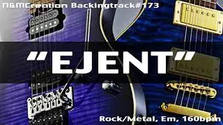 Standard E Djenty Metal Backing Track in Em | BT-173