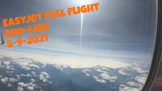 EasyJet flight EZY8790 Rhodes to Gatwick 8-9-2021 full flight no mid roll adverts