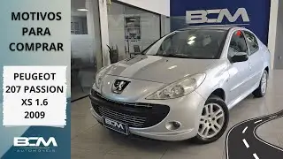 PEUGEOT 207 PASSION XS 1.6 FLEX MT ANO 2009 anda muito mais que cruze mas com consumo bem menor