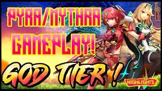 PYRA AND MYTHRA GAMEPLAY! Pyra & Mythra First Impressions | Highlights & Combos | Smash Ultimate