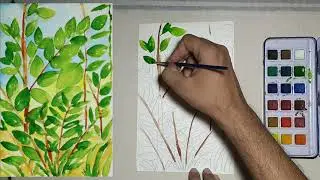 Naive art...for kids artist reference Henri Rousseau, drawing, watercolor painting