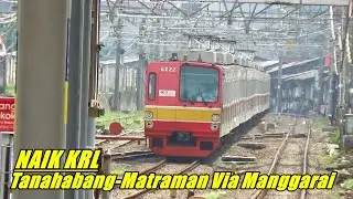 NAIK KRL DARI STASIUN TANAHABANG SAMPAI STASIUN MATRAMAN