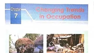 Changing trends in occupation//DAV Class  5//S.ST// Lesson- 7