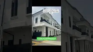 House for sale in orchid road Lagos Nigeria #property #estatehomes #realestate #propertyinvestment