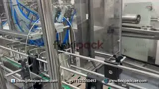 Automatic 6 Nozzle  Filling And Tin Can Seaming Machine - Flexipack UAE