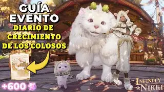 INFINITY NIKKI 2.1 🌱 GU&Iacute;A del EVENTO Diario de Crecimiento de COLOSOS | C&oacute;mo criar a tu coloso BEB&Eacute;