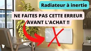 Comment et quel Radiateur &eacute;lectrique &agrave; inertie choisir en 2024 ? TOP 5 des meilleurs ! Guide d'achat