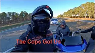 Que took his Lady out on a ride and We got pulled over by the Police