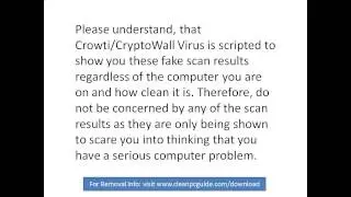 How To Remove Crowti/CryptoWall In 6 Minutes