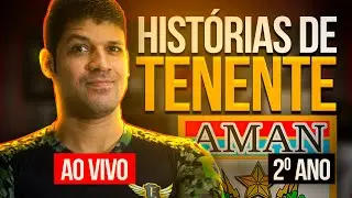 LIVE: Histórias de Tenente - O 2º ano na Academia Militar das Agulhas Negras | Elite Mil