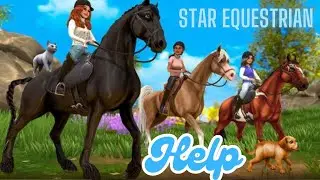 Star Equestrian with a Scrub - Happy Valentines Day!!