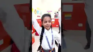 Mini Vlog 198 - Dhwani Ki School Presentation 🏫 | Cute Sisters VLOGS #minivlog #shorts #ashortaday